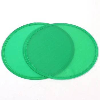 10-кратно сгъваема кръгла фен-зелен