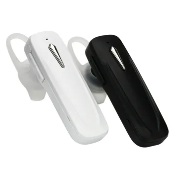 100шт Мини безжични слушалки с стереофоническими бас, хендсфри слушалки с микрофон, ухото на куката за смартфони iPhone Samsung Xiaomi
