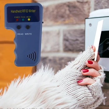 125 khz RFID-Фотокопирната Машина За Карти Преносим Ръчен Писател Восъчни ID-Карта с 5 Карти Четец на ID-Ключове за Дома за Контрол на Достъпа
