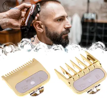 2 елемента За употреба машинки за подстригване на коса, гребени за ограничаване на парче, 2 елемента стандартни предпазни огради, Крепежни елементи, Електрически Машинки за подстригване, Аксесоари