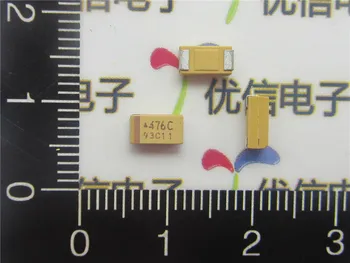 20 бр/лот Висококачествени SMD танталовый кондензатор 47 ICF 6032 16 47 ICF Танталовый кондензатор тип C 16