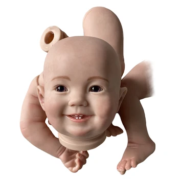 20-инчов набор от куклен театър-реборнов de reborn pintar Тиква bb Комплекти кукли-реборнов ръчно изработени, реалистични кукли за новородено Bebe