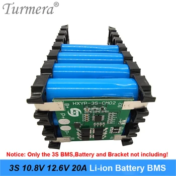 3S 20A Литиева батерия 12 12,6 В BMS с обслужващи цена за непрекъсваеми захранвания и употреба батерии за отвертки Turmera
