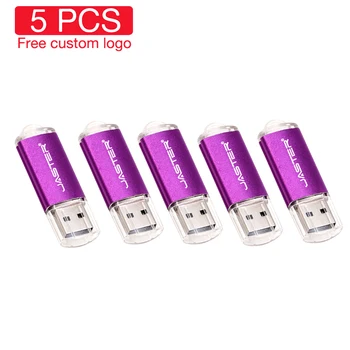 5 бр./лот Цветен USB Флаш памет 2.0, 4 GB 8 GB 16 GB Mini Memory Stick Стик 32 GB 64 GB 128 GB USB Памет, Флаш Диск С Логото на Потребителски