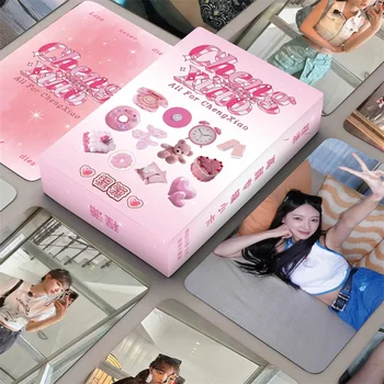 55 бр./компл. KPOP WJSN Girl Group Албум Cheng Xiao LOMO Card Красива Фотокарточка Girl Collection Подарък Картичка