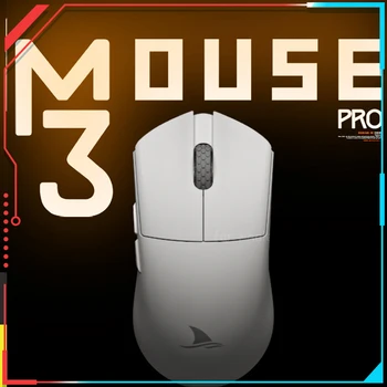 Darmoshark M3 Pro Безжична Мишка Bluetooth Esports Gaming Paw3395 Мишката 26000 dpi Оптичен Компютърен Аксесоар Мишка За Преносими КОМПЮТРИ