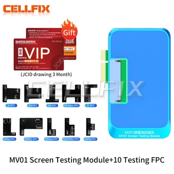 JC JCID V1S PRO MV01 Модул за Изпитване на екрана За iPhone X 11 12 13 14 15 Pro Max Plus MINI Display touch пълнофункционален модул за тест