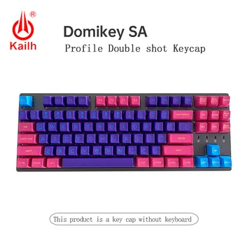 Kailh & Domikey Seals SA Profile пънк Double shot ABS keycaps за геймърска механична клавиатура MX switch, определени от 158 клавиатури капсули
