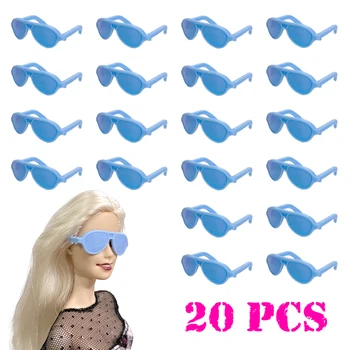 NK 20 бр/компл. Благородна кукла за пътуване Сини слънчеви очила благородна дрехи с играчка 1/6 аксесоари за Барби кукли и Аксесоари за играчки