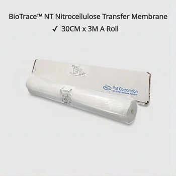 PALL 66485 0,2 микрона NC Membrane BioTrace ™ Нитроцеллюлозная на Трансферния Мембрана NT в един свитък 30 см x 3 m за Използване в Лаборатории Уестърн-Попивателна/Спот/накрайник попивателна за печат