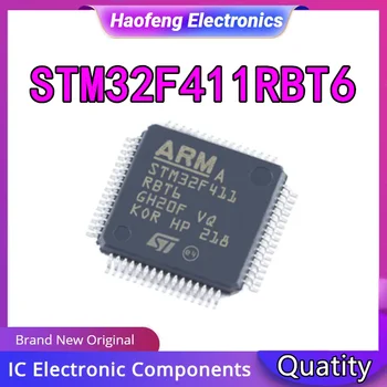 STM32F411RBT6 STM32F411RBT STM32F411RB STM32F411R STM32F411 411RBT6 STM32F41 STM32F STM32 STM ST IC чип MCU LQFP-64 в наличност