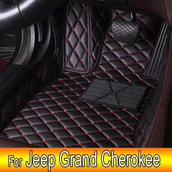 Автомобилни постелки за Jeep Grand Cherokee WK WK2 2011-2022 21 20 19 18 автомобилни Накладки за краката Автомобилни Килими и аксесоари за интериора