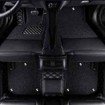 Автомобилни постелки по поръчка за Skoda Kodiaq 5 Seat 2016-2022 Детайли на интериора автоаксесоари Двуетажни подвижни