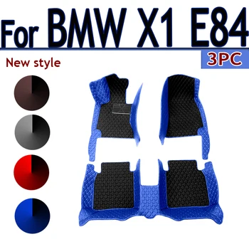 Автомобилни стелки за BMW X1 E84 2010 2011 2012 2013 2014 Потребителски автоматично накладки за краката авто килим
