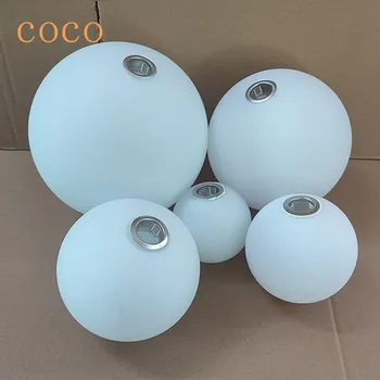 Бял Стъклен Лампа за лампи G9 E27, Матиран 2 см 4 СМ, Аксесоар за Отваряне на Монтажника, Стъклена Лампа, Разменени Глобус или Лампа