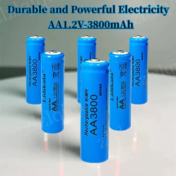 Висококачествена никел-водородната батерия 1.2 AA 3800 ма Алкална батерия 1.2 Часовник, Играчка помещение на Акумулаторна батерия