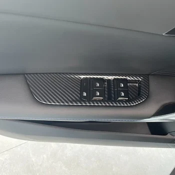 Довършителни ръба на крилото прозорец ключ от въглеродни влакна за аксесоари MG4 EV 2023 2024 година на издаване