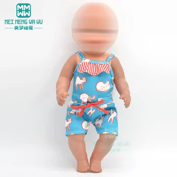 Играчки за момичета, стоп-моушън дрехи за новородени 17 см 43 см, аксесоари за американските модни цели бански костюми, бикини