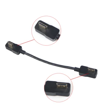 Кабел-адаптер Mini HDMI-Compitable to Mini HDMI-Compitable За Ресивъра Shark Byte RX5.1 За резервни части Точки Skyzone Fatshark FPV