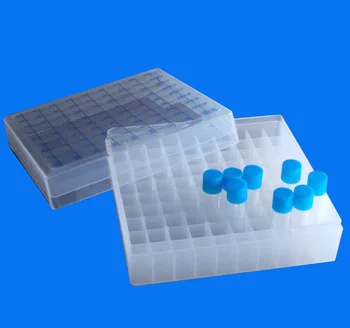 кутия за замораживающих пробирок обем 1,5 мл/1,8 м 81vents лаборатория пластмасова кутия за центрифужных пробирок с номер