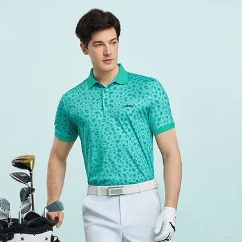 Летни ежедневни тениски HELIX, мъжки ризи поло с къс ръкав, бързосъхнеща тениска, спортен пуловер за голф
