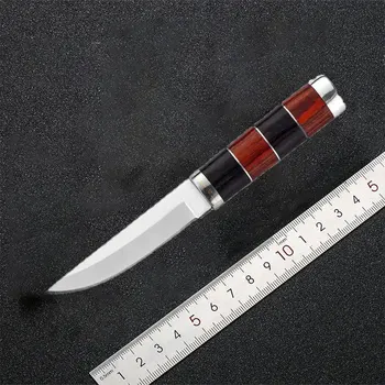 Монголски Ръчен нож от неръждаема стомана, Хит на продажбите, Специален Нож за мариноване на ръка, Нож за ядене на агнешко, Уличен Малко Плодов нож