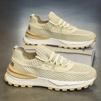 Мъжки обувки 2023, Нова Мода Брандираната Casual Есен Дишаща Пътна Обувки За мъже, Мъжки Спортни Увеличена Баща Обувки Tide