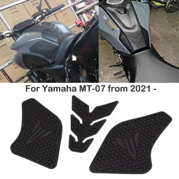 НОВОСТ За Yamaha MT-07 MT07 MT 07 Страничните Накладки На Горивния Резервоар Защитни Стикери Стикер Газ Коляно Улавяне Дърпане Панел Страничен Стикер 2022 2023
