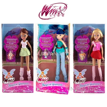 Оригиналната Магическо Обаяние Кукла Winx Club Krasimir Layla Flora Играчки за Момичета Сбирка Кукли Аниме Фигурки на Коледни Подаръци Играчки