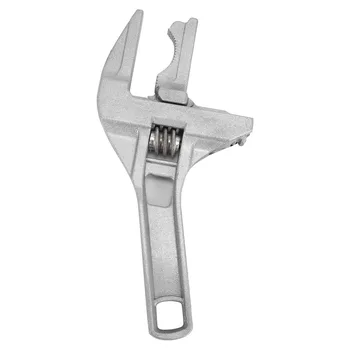 Регулируем гаечен ключ за баня гаечни ключове с широка челюст 6-68 мм от алуминиева сплав гаечни ключове с опашка Ръчни инструменти за водопроводни C