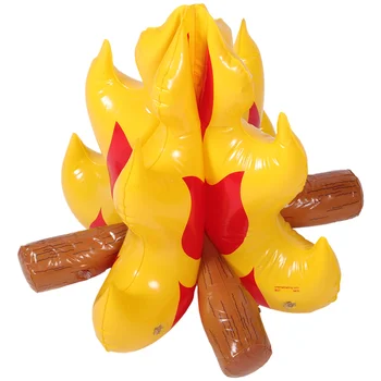 Фалшив огън Детски играчки на открито Пламъците на камината, PVC интересен надуваем огън