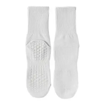 Чорапи за пилатес Дамски чорапи за пилатес до средата на прасците Нескользящие чорапи за пилатес за рехабилитация в болници, физически тренировки, грижи за възрастни хора